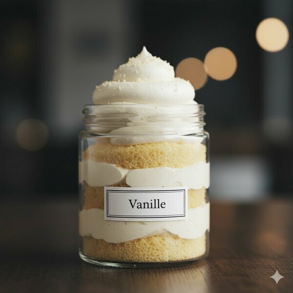 Dessert vanille en bocal 500 ml