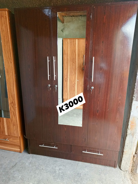 dark brown cabinet