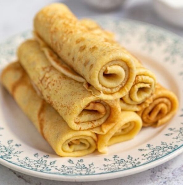 Crêpes à la vanille