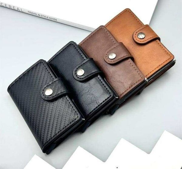 Porte-cartes en cuir élégant