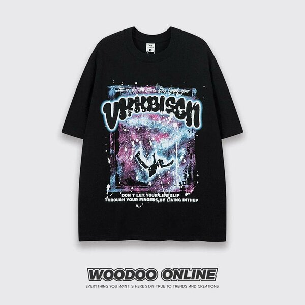 T-shirt streetwear graphique