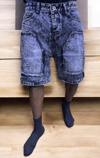 Shorts en jean rétro tendance
