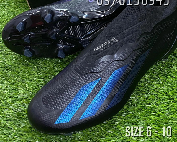 Adidas black football boots
