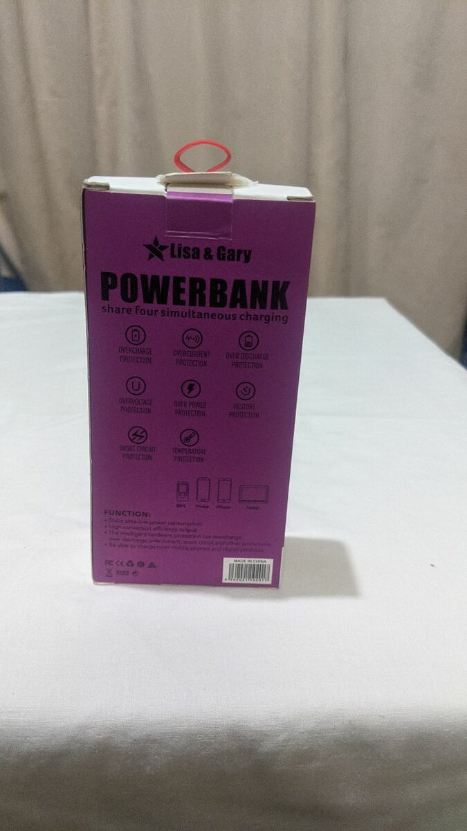 VERY PORTABLE POWER BANK LISA & GARY  10,000mAh POWER BANK