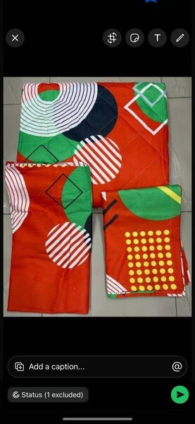 Bedding Sets (1 Bedsheet, 4 pillowcases and 1 Comforter)