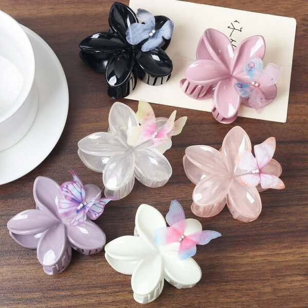 Pinces à cheveux papillon