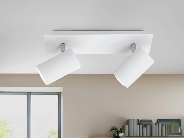 Plafonnier moderne double LED