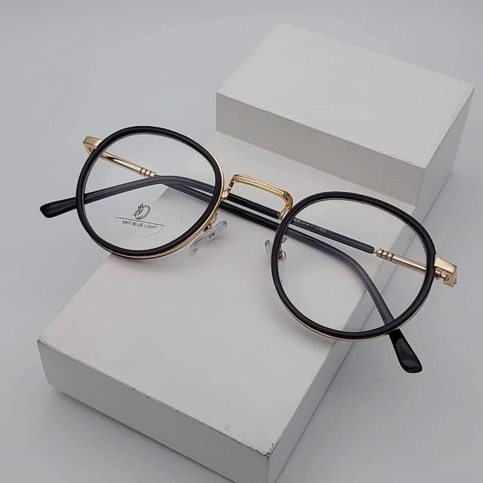 Lunettes rondes anti-lumière