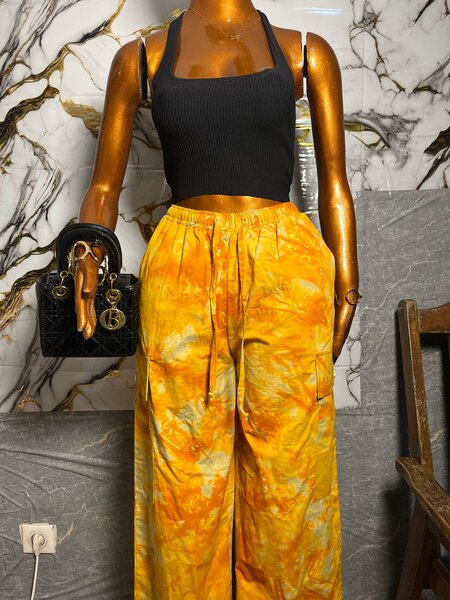 Pantalon coloré femme