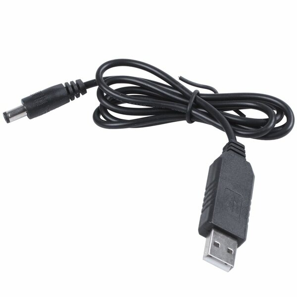 5V USB to 12V DC Cable for Routers and Other Devices