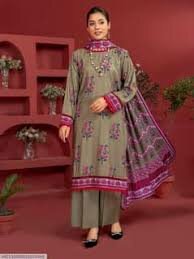 3 pcs ladies lawn suit