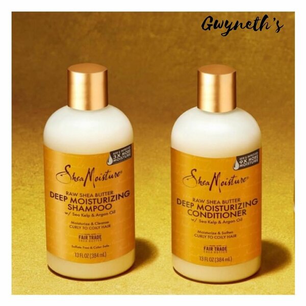 Sheamoisture sheabutter shampoo and conditioner