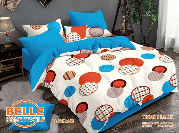 Parure de lit moderne colorée
