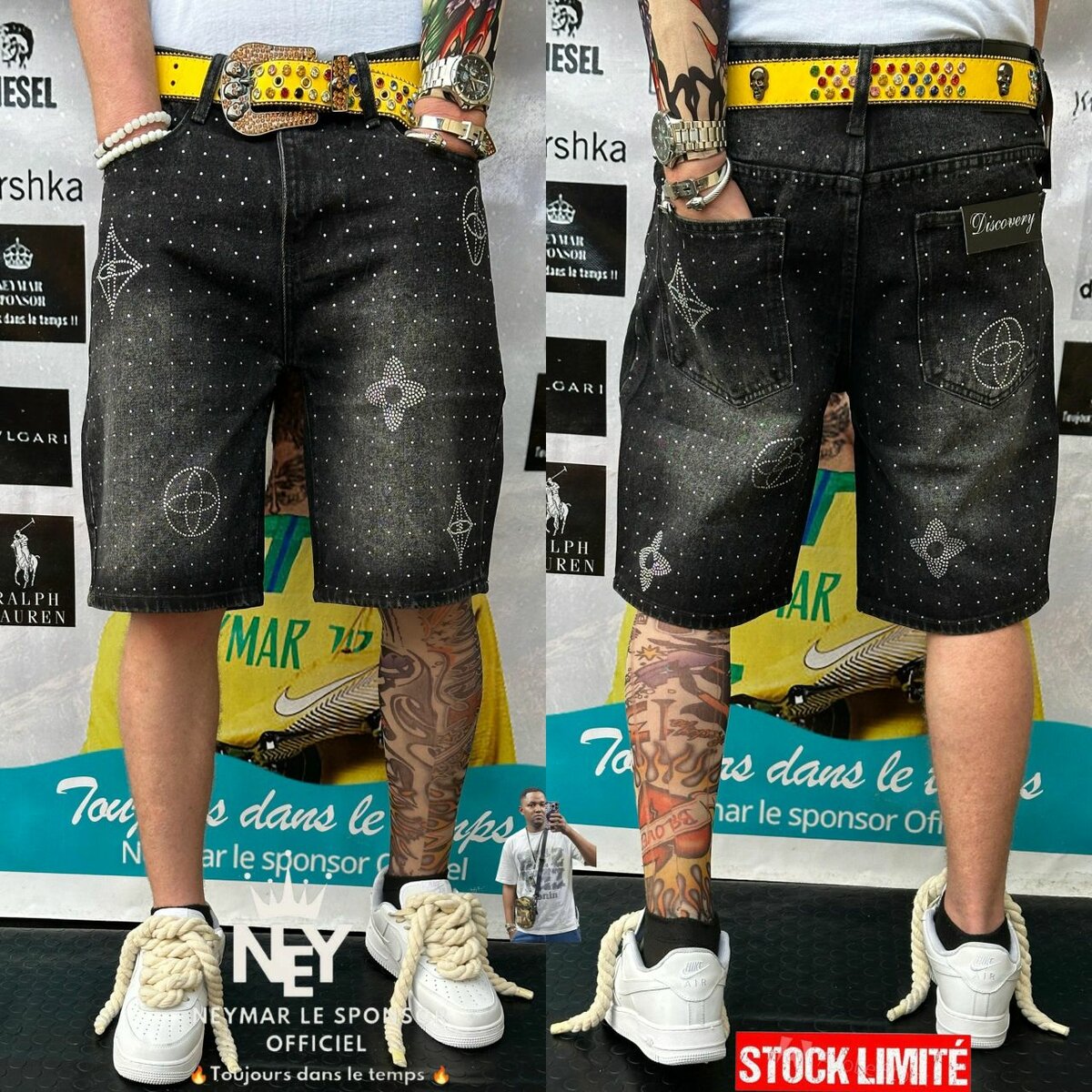 Shorts en denim tendance