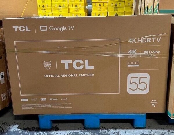55" TCL 4K SMART TELEVISION