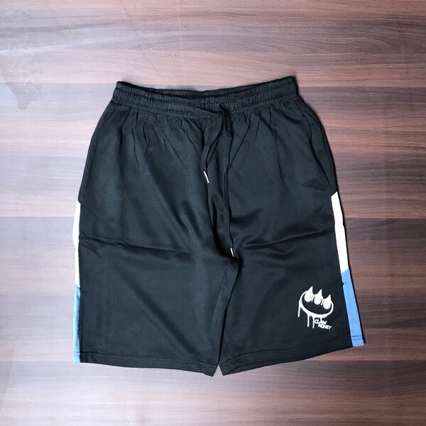 Black slicon shorts