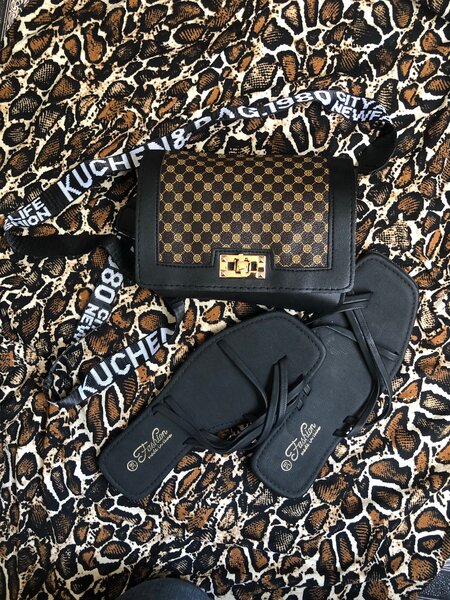 Summer combo slippers + bag