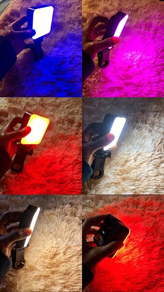 LED portable multicolore