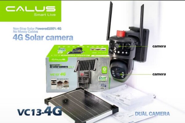 Caméra Solaire 4G Dual
