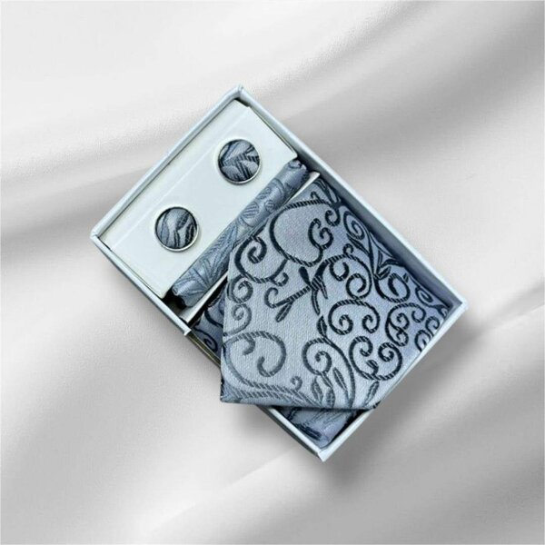 Ensemble cravate et boutons élégants