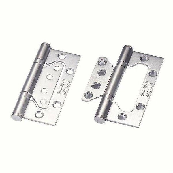 Charnières acier inoxy 2en1