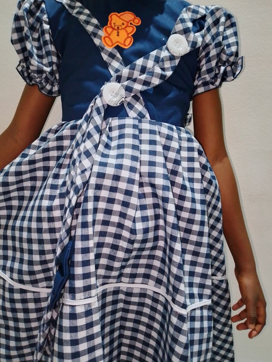 Robe Fille à Carreaux CP1/CP2