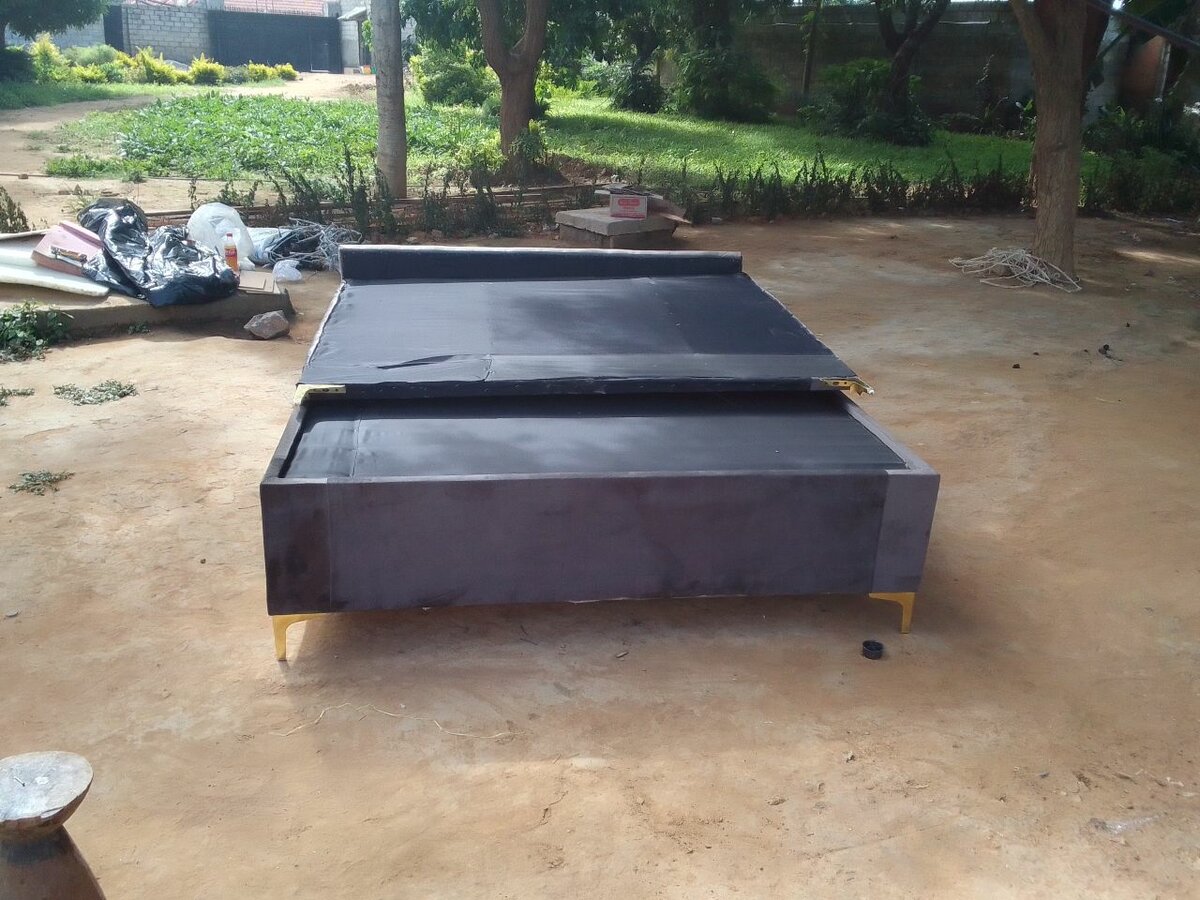 Bed basedouble  brand new any colour velvet or rexin