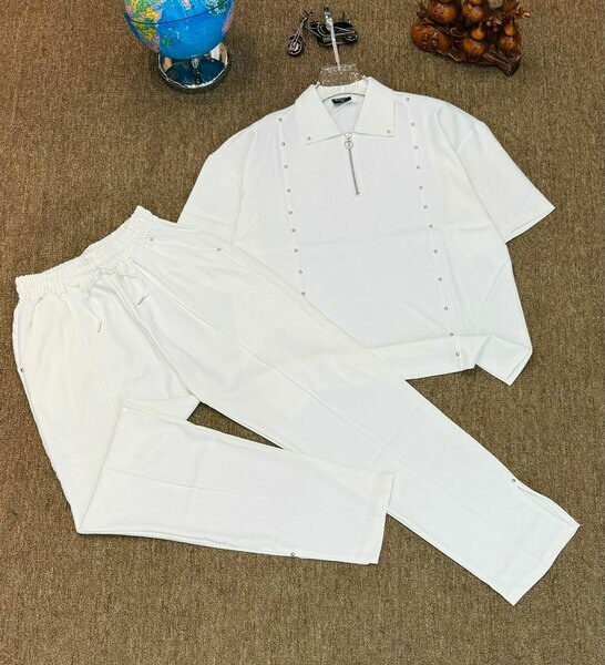 Ensemble streetwear blanc