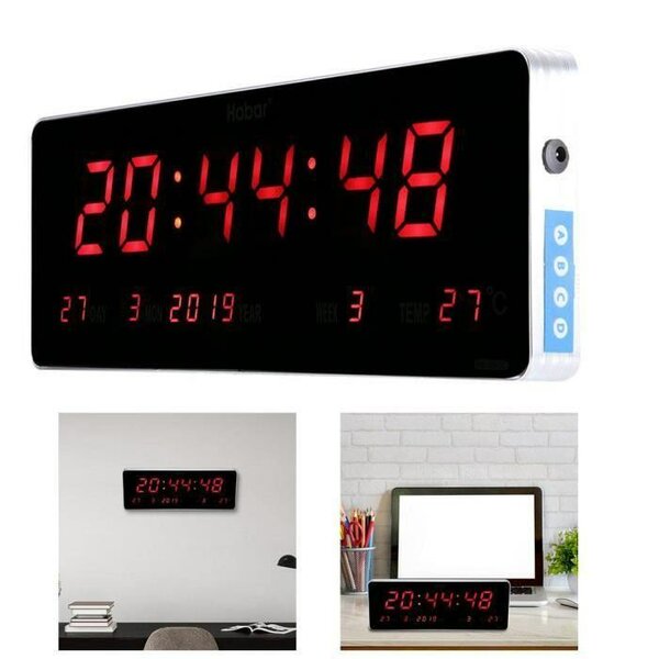 Horloge Digitale LED Multifonction