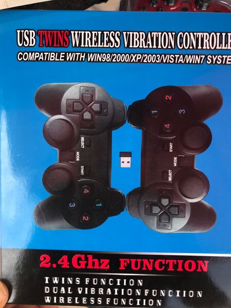 Wireless Twin Gamepad