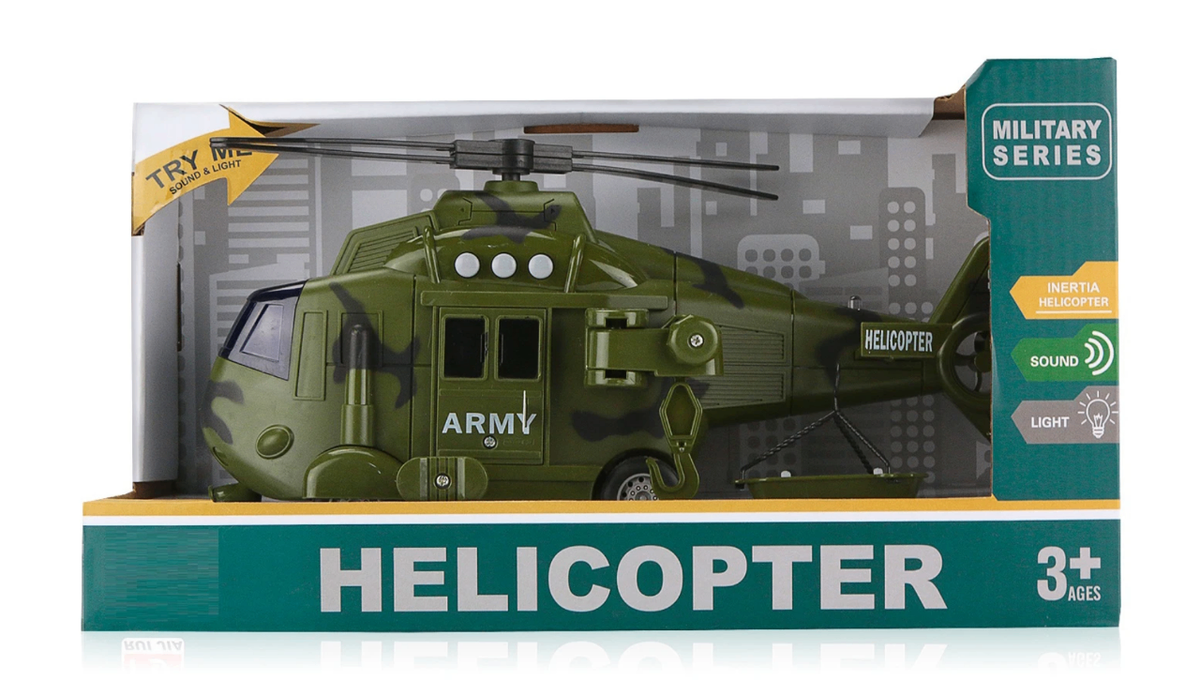 Hélicoptère Jouet Militaire Sonore