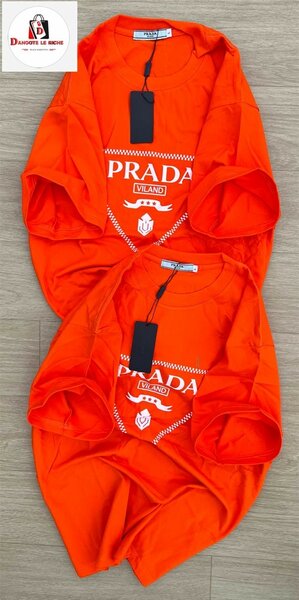 T-shirt unisexe Prada orange