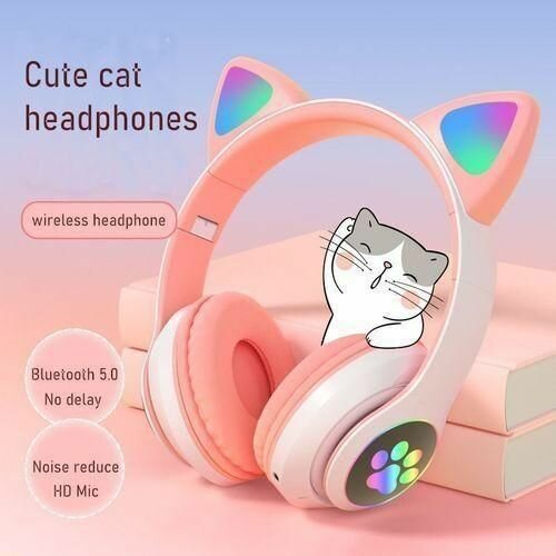 Casque Bluetooth Oreilles Chat