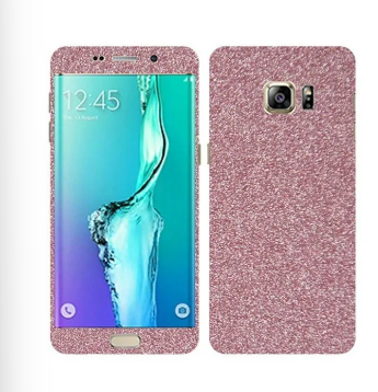 Samsung Galaxy S6 Edge Glitter Mobile Skin - Pink