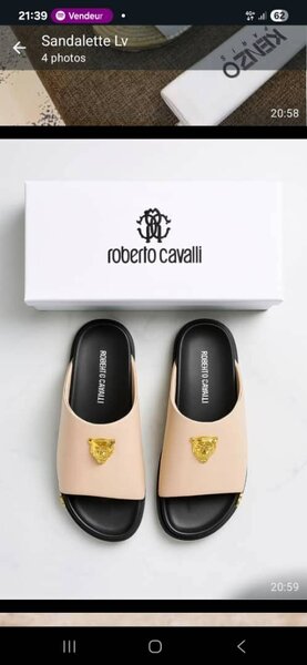 Sandales de Luxe en Cuir