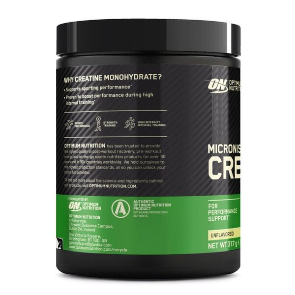 Creatine Monohydrate. Prise de masse