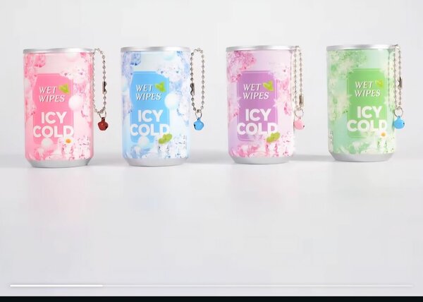 Lingettes Humides Icy Cold