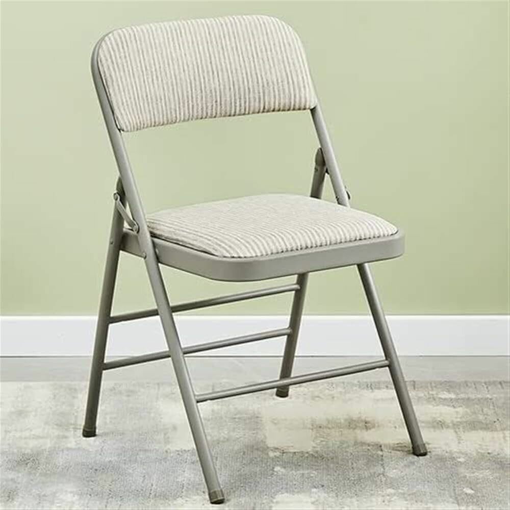 Chaise pliante rembourrée
