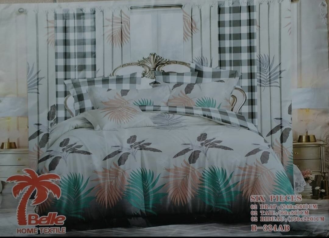 Ensemble de Literie Belle 6 Pièces