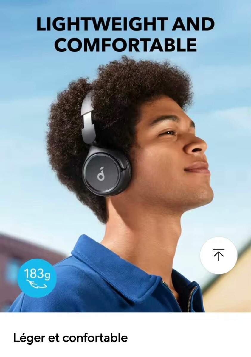 Écouteurs Soundcore H30i Bluetooth