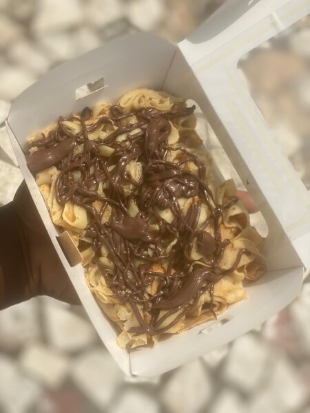 Crêpes Fettuccine Chocolat