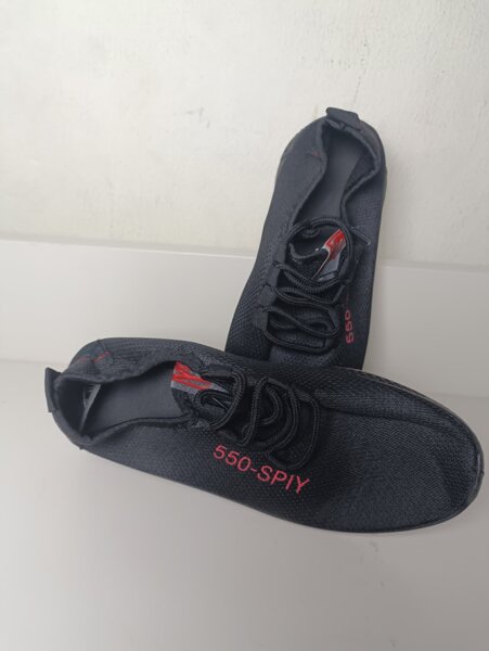 Black sneakers