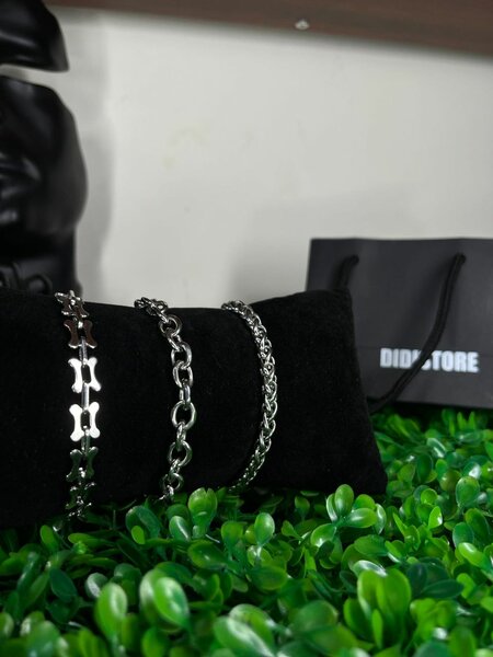 Bracelets en acier inoxydable