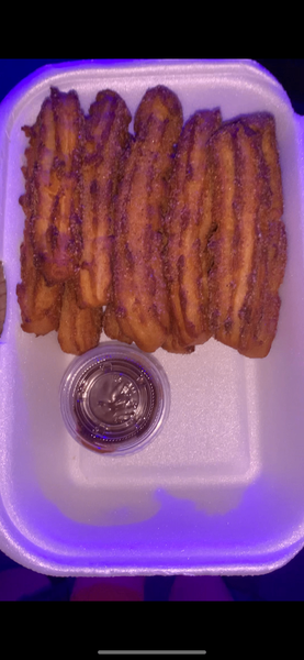 Churros croustillants au chocolat