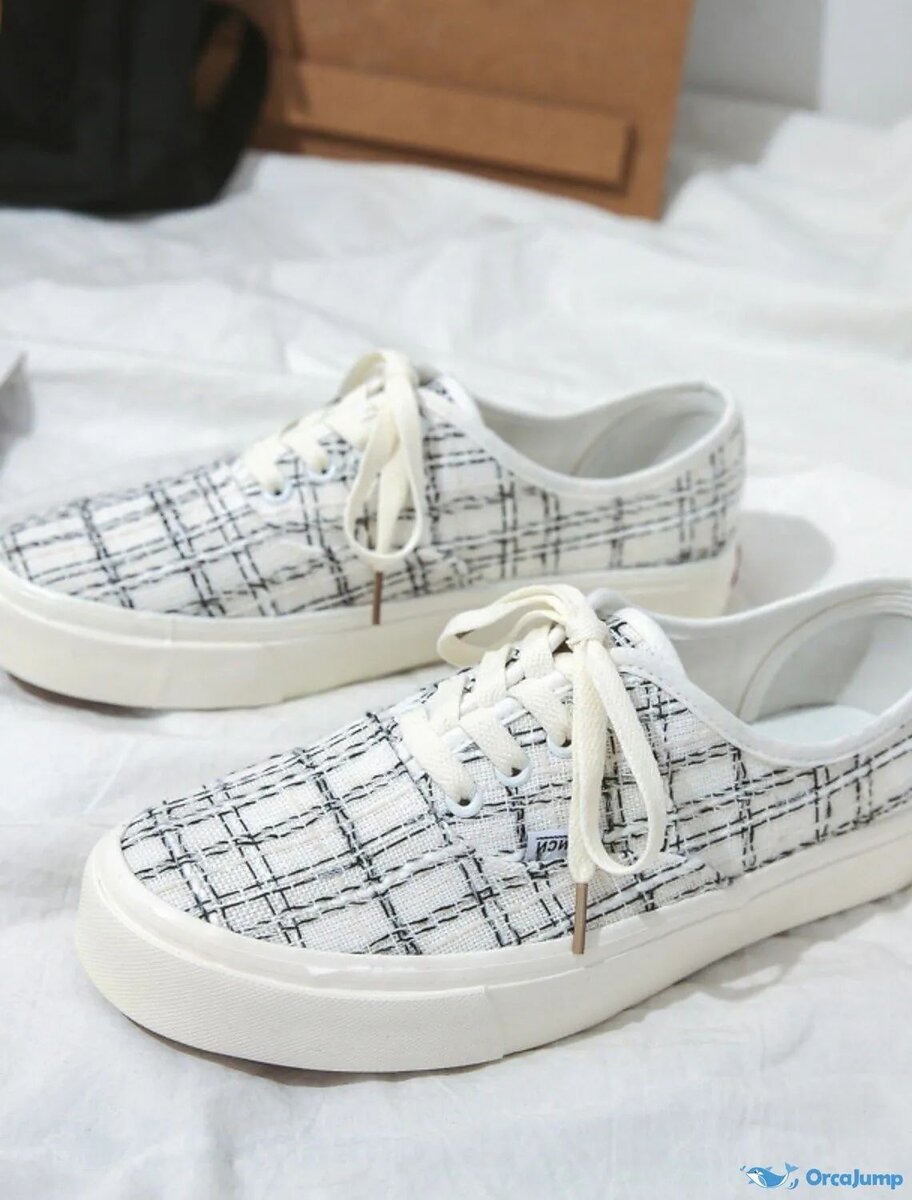 Baskets tendance en toile