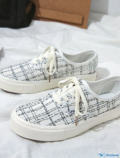 Baskets tendance en toile