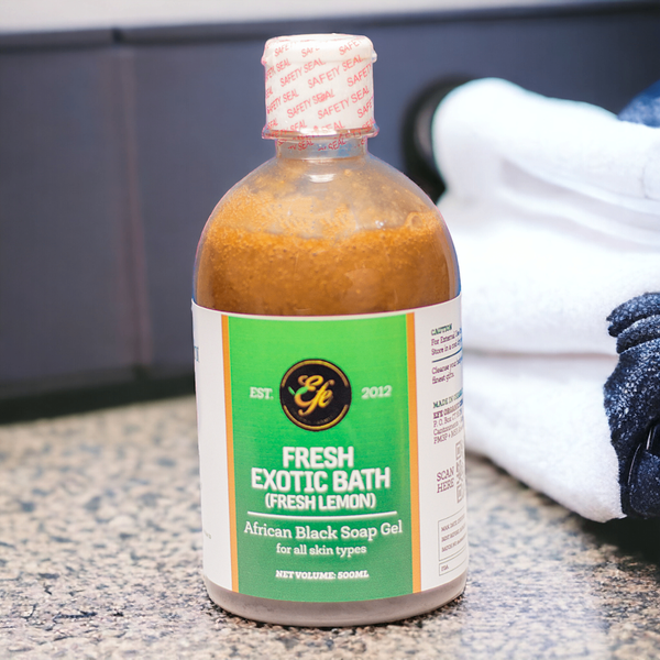 Lemon Blast African Black Soap Bath 500ml