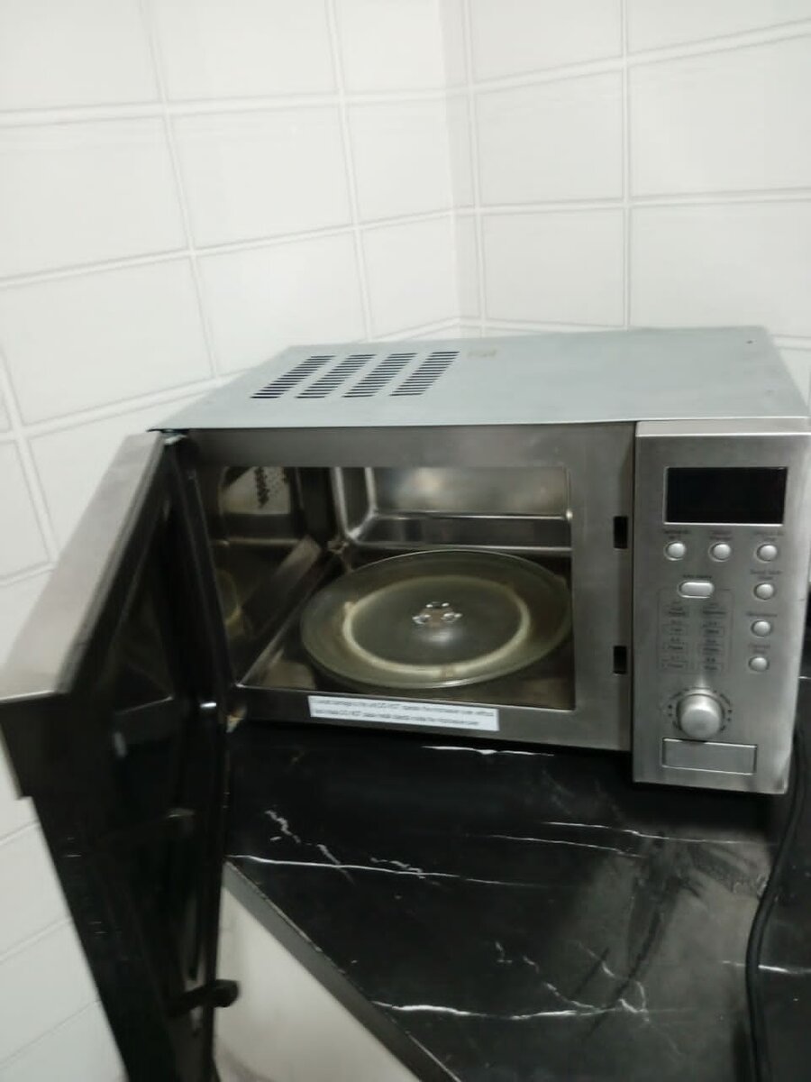 Dulem stainless microwave