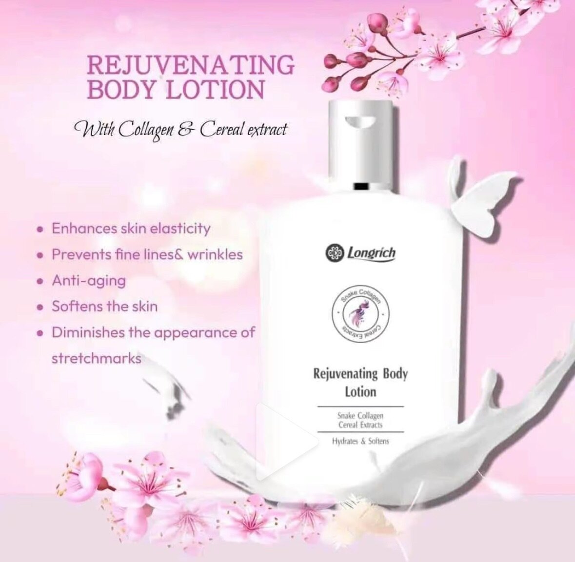 Lotion Corps Rajeunissante Longrich