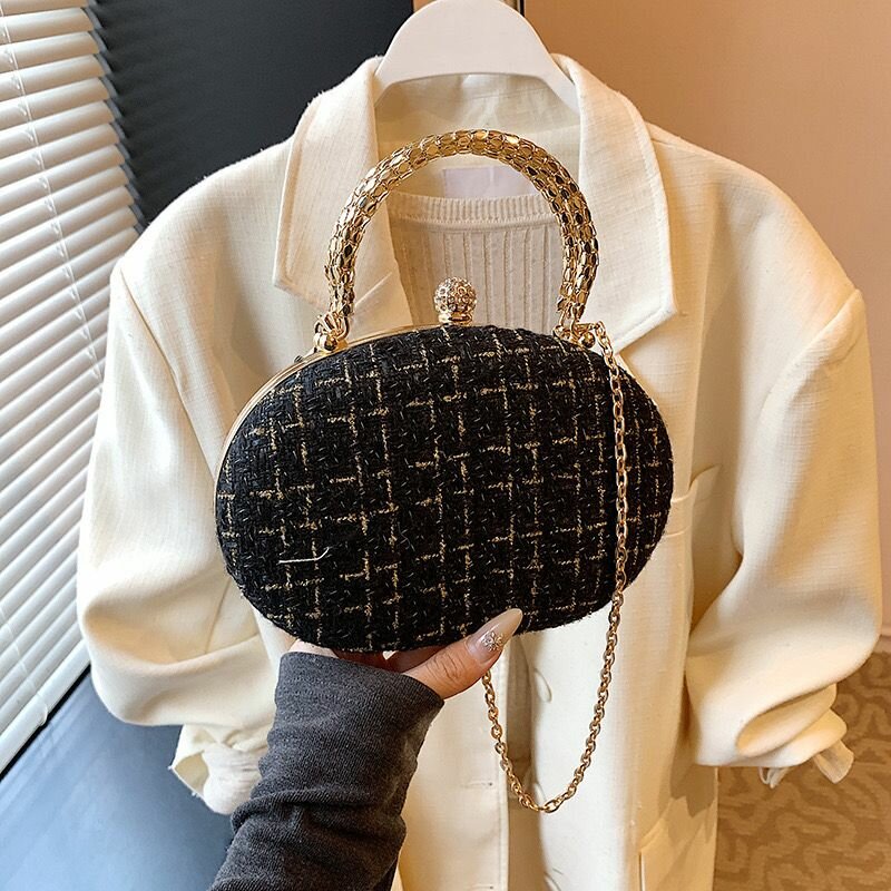 Sac à main élégant tissé